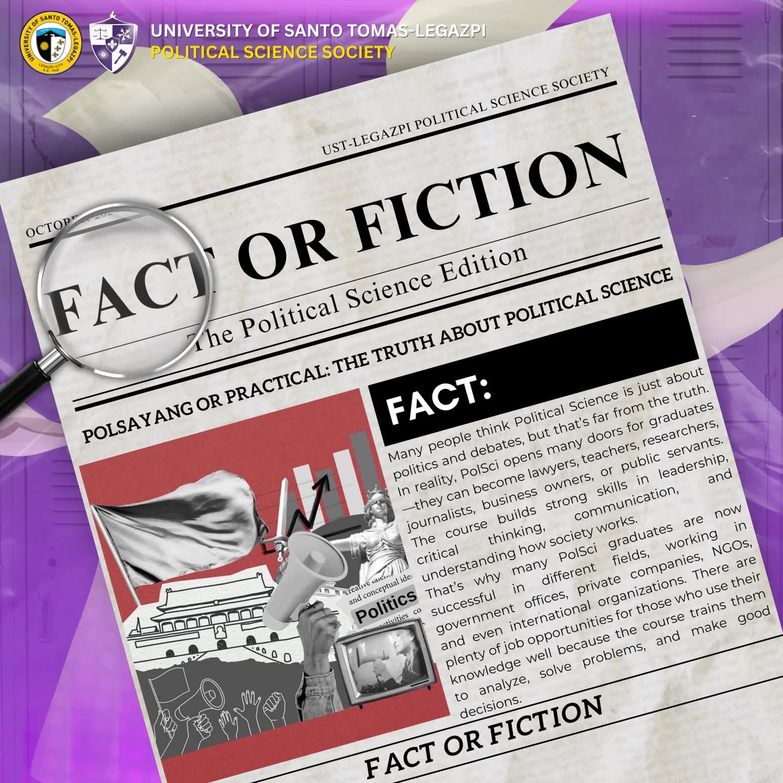 Fact or Fiction activity photo