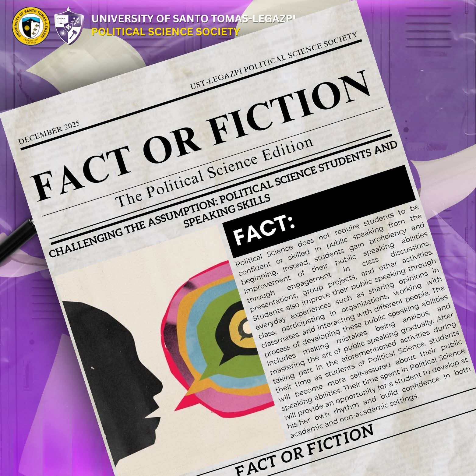 Fact or Fiction activity photo